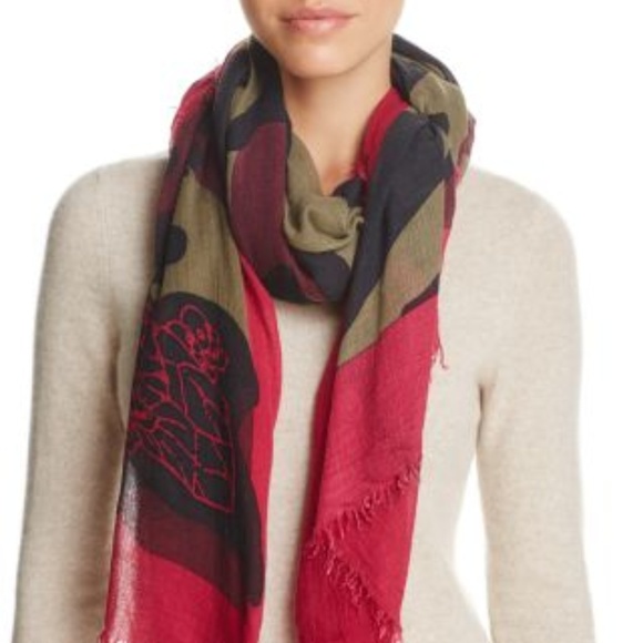 DELTA CAMOU BASIC Zadig  Voltaire PURPLE & OLIVE - Picture 1 of 2